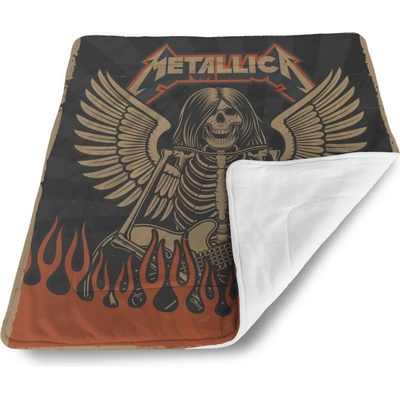Sablio Detská deka pre bábätko METALLICA Padlý anděl
