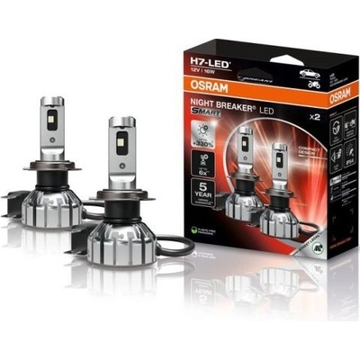 Osram 12V H7 NightBreaker +330% LED SMART OSRAM, set 2ks – Zbozi.Blesk.cz