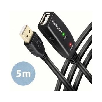 AXAGON USB-A USB Cable - USB-A 5 m Black (ADR205)