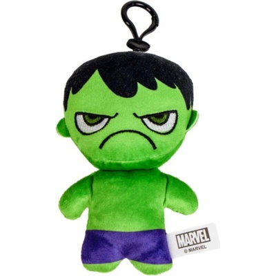 Přívěsek na klíče MikroTrading Marvel plyšový 13cm 5druhů Hrdinové Hulk