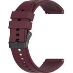 Techsuit Каишка за Huawei Watch GT 2 (46mm)/GT 2 Pro/GT 3 Pro (46mm)/Ultimate, Xiaomi Watch S1 - Каишка за часовник 22mm (W026) - Бордо