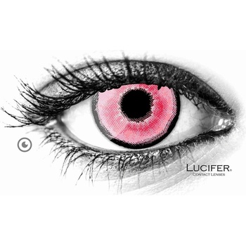 Lucifer Crazy čočky - nedioptrické - AQUAMAN PINK 2 čočky