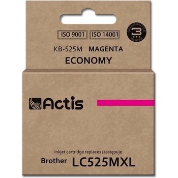 Compatible KB-525M ink (replacement for Brother LC-525M; Standard; 15 ml; magenta) (KB-525M)