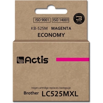 Compatible KB-525M ink (replacement for Brother LC-525M; Standard; 15 ml; magenta) (KB-525M)