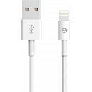 Devia EC080 USB - Lightning, 1m, bílý