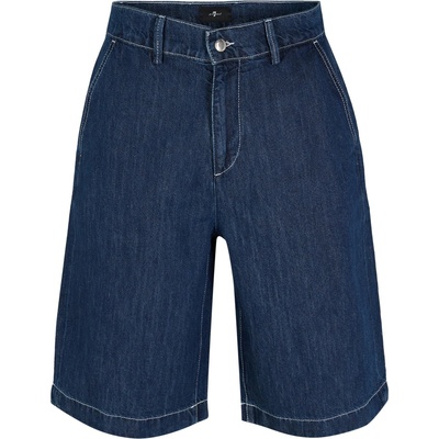 7 For All Mankind Къси панталони 7 For All Mankind 7FAM Wide Leg Shorts Sn62 - Nocturnal
