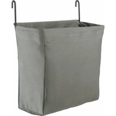 Metaltex Sivý látkový komponent úložný box 24 x 9 cm