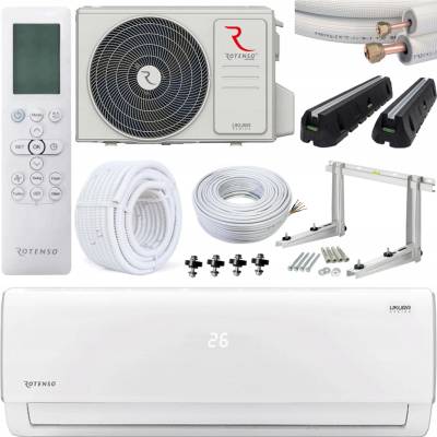 Rotenso nástěnná 3500 W A++ Wi-Fi dálkové ovládání
