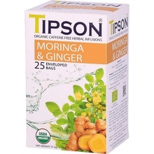 TIPSON Bio Moringa Ginger 25 x 1,5 g