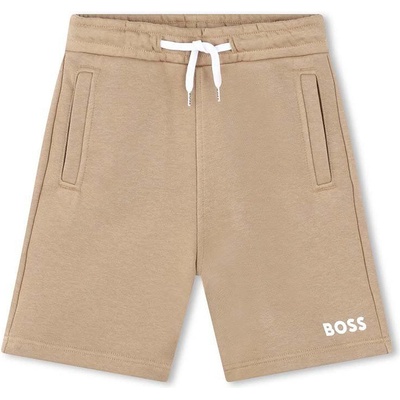 Boss Детски къси панталони boss в бежово с регулируема талия (j50680.114.150)