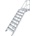 KRAUSE Алуминиево стълбище с площадка Krause, 1x8, наклон 45° (07824172) (07824172)
