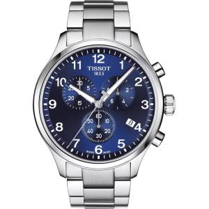 Tissot Мъжки часовник Tissot Chrono XL Classic 45mm 116.617. 11.047. 01, Сребрист (TIS116.617.11.047.01) Часовници