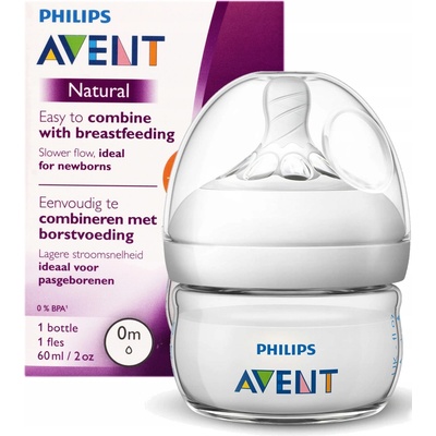 Philips Avent Natural baby bottle SCF039/17 60 ml