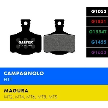Galfer FD436 Magura, Campagnolo