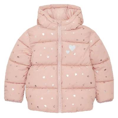 Яке Tom tailor 1038500 Puffer jacket - Pink (Light Rose Foil Print)