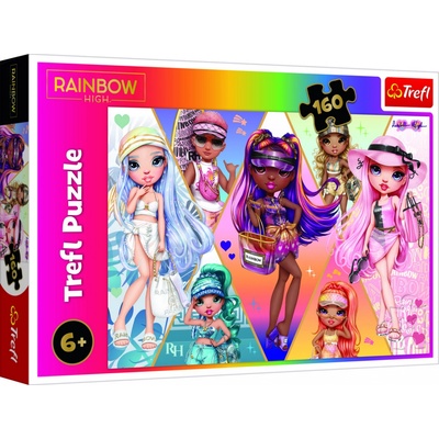 TREFL Rainbow High Šťastné kamarátky 160 dielov
