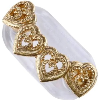 Image 1 of ReadeREST USA Дизайнерски клипс Сърца Gold
