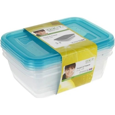 KEEEPER do mrazničky a mikrovlnné trouby FRESH & FREEZE 3 ks 1,25l – Zbozi.Blesk.cz
