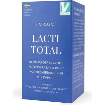 Nordbo Lacti Total 30 kapslí