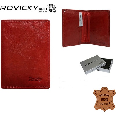 Rovicky N1912 peňaženka kožená slim red
