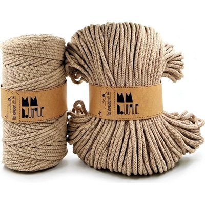 MMboutique bavlněná šňůra 6mm Sand Varianta návinu: Rolka