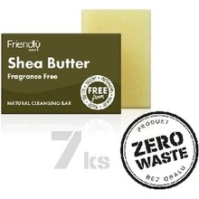 Friendly Soap prírodné mydlo na čistenie tváre s bambuckým maslom 7x 95 g zero waste balenie