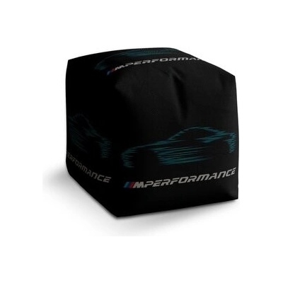 Sablio Taburet Cube MPERFORMANCE Glow: 40x40x40 cm