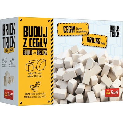 Trefl Brick Trick Náhradní balení bílých cihel 70 ks