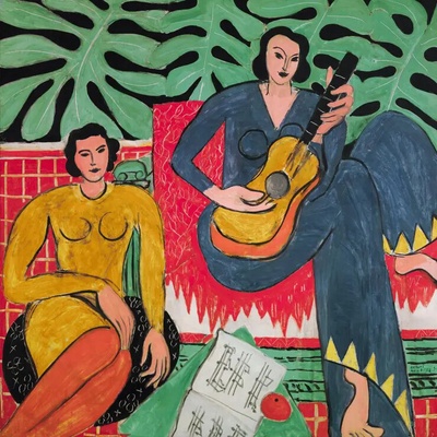 Grafika Henri Matisse Hudba 1000 dielov