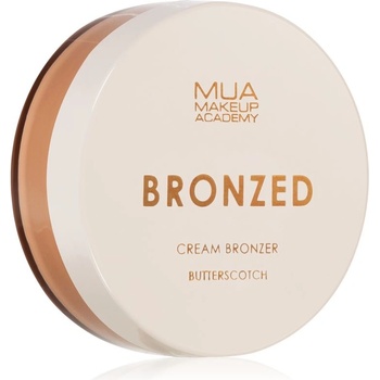 MUA Makeup Academy Bronzed krémový bronzer Butterscotch 14 g