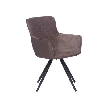 Carmen Трапезен стол pendle - средно кафяв xv