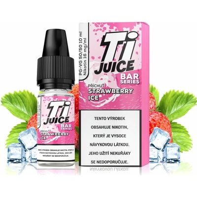 TI JUICE Strawberry Ice 10 ml 16 mg
