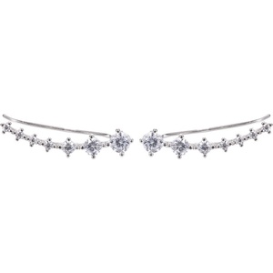 Silenti Jewelry Сребърни обеци "Фиби" - Големи - 2.5см