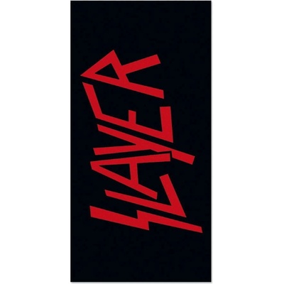 CurePink Osuška ručník Slayer Logo 150 x 75 cm
