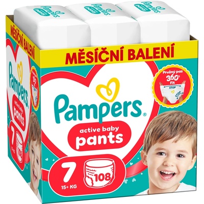 Pampers Active Baby 7 108 ks