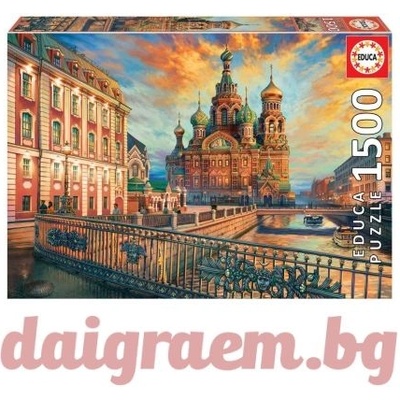 Educa Пъзел educa 18501 - 1500 части - Санкт Петербург (edu18501)