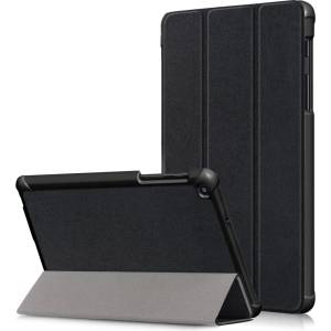 GKK Калъф за Samsung Galaxy Tab A 8.0 2019 with S Pen, Tri-Fold Leather Case, Черен (5901012184624)