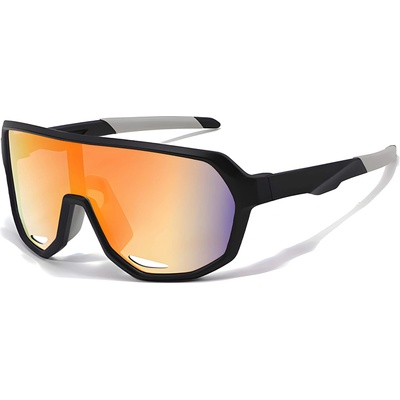 Techsuit Детски слънчеви очила Techsuit Premium Kids Sunglasses (22312) - фотохромни, огледални, спортни - Оранжев / Черен