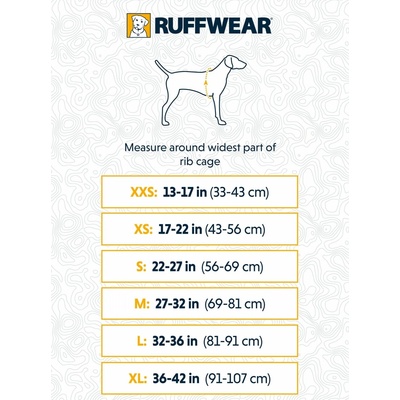 Ruffwear Vert Jacket blue pool