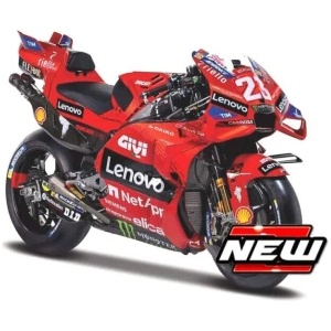 Maisto Модели на автомобили и мотоциклети модел 1/18 Ducati MotoGP GP24 - Enea Bastianini #1 - 1: 18 (TRS8204-3935)