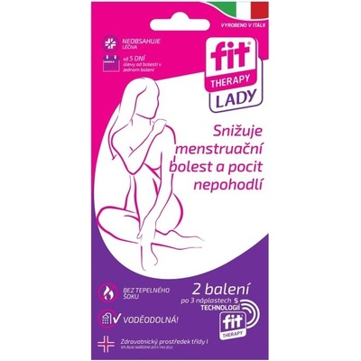 FIT THERAPY LADY náplast 2x3 ks