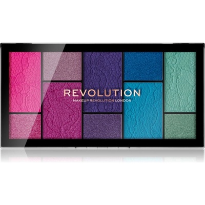 Revolution Beauty Reloaded палитра сенки за очи цвят Vivid Passion 24.5 гр
