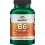 Swanson Vitamin B6 100 mg / Pyridoxine [250 капсули]