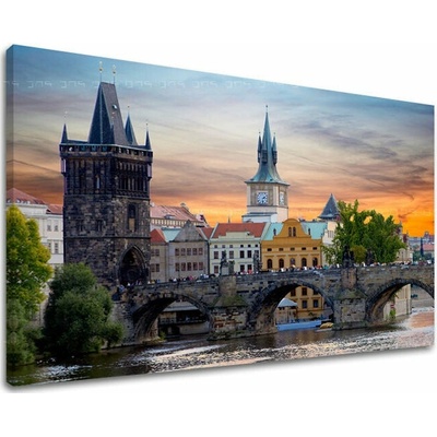 Obraz na stenu MESTO PRAHA - 30x40 cm