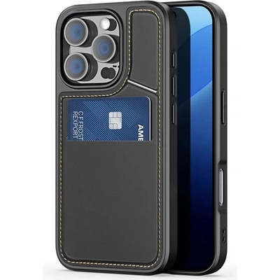 Dux Ducis iPhone 16 Pro Max DUX DUCIS RAFI II MAG силиконов протектор за телефон, MagSafe, ЧЕРЕН GP-161968 (GP-161968)
