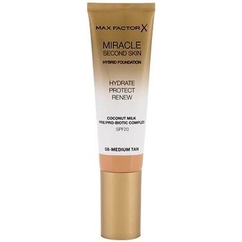 Max Factor Miracle Second Skin make-up SPF20 08 Medium Tan 30 ml