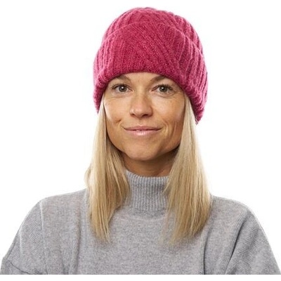 Vlnka Vlněná čepice Superfine merino Chilecito červená