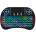 Мини клавиатура No brand I8-L, Wireless, Touchpad, Black - 13053 (DE-13053)