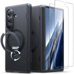 Samsung TORRAS Ostand Q3 Spin Series за Samsung Galaxy Z Fold8 Ultra Магнитен PC TPU Калъф с 360° Въртяща Стойка и 2 Скрийн Протектора - 2 цвята