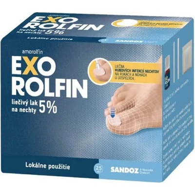 Exorolfin 5 % lum. 1 x 2,5 ml